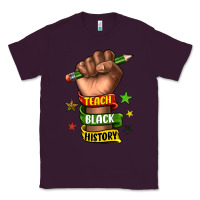 Plum teach black history Classic Tee - texasbilliewilder