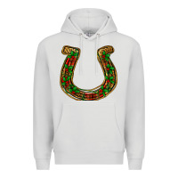 Dove Grey Christmas Horseshoe Premium Hoodie - Jasminsmagicworld