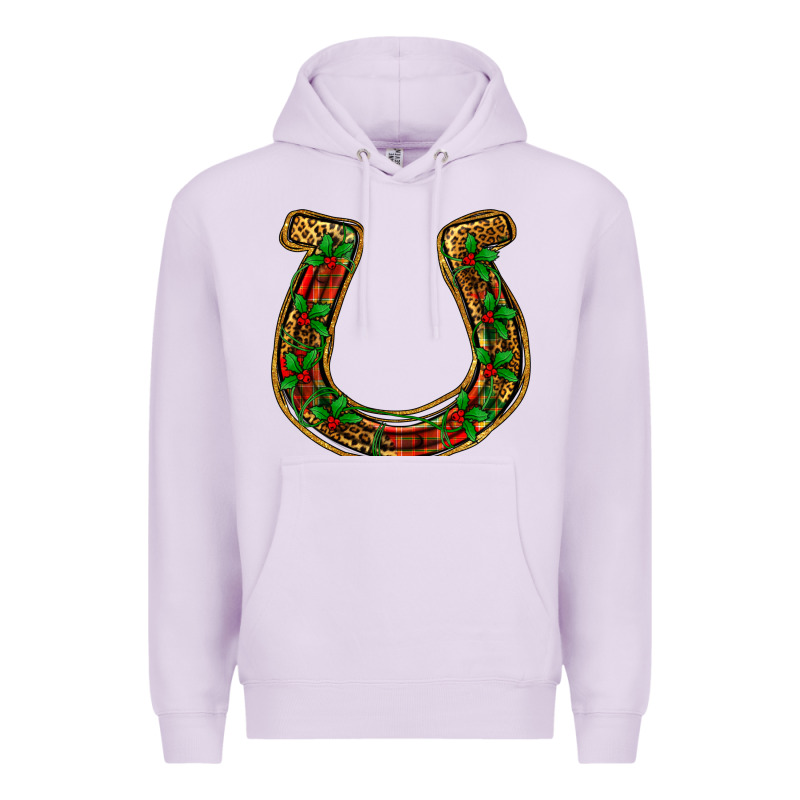Christmas Horseshoe Premium Hoodie by Jasminsmagicworld | Teevron