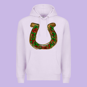 Christmas Horseshoe Premium Hoodie Designed By Jasminsmagicworld