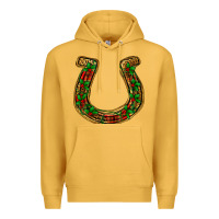 Mustard Christmas Horseshoe Premium Hoodie - Jasminsmagicworld