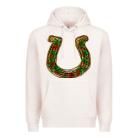 Pale Pink Christmas Horseshoe Premium Hoodie - Jasminsmagicworld