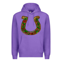 Purple Christmas Horseshoe Premium Hoodie - Jasminsmagicworld