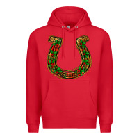 Red Christmas Horseshoe Premium Hoodie - Jasminsmagicworld