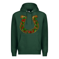 Sports Green Christmas Horseshoe Premium Hoodie - Jasminsmagicworld