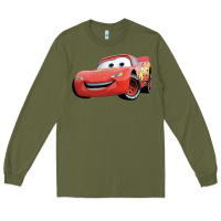 Army Green car Long Sleeve Tee - Unal Design