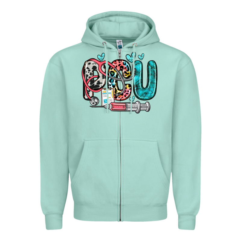 Pcu Zipper Hoodie by Zillion Design Studio | Teevron