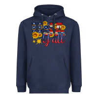 Navy usa y all Heavyweight Hoodie - HRA Design Shop