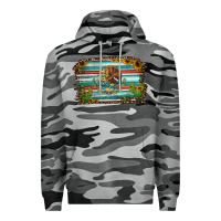 Slate Camo cactus turquoise serape leopard mexican flag Premium Hoodie - Jasminsmagicworld