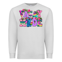 Dove Grey vacay mode Premium Sweatshirt - AdoDesignShop