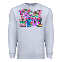 Heather Grey vacay mode Premium Sweatshirt - AdoDesignShop