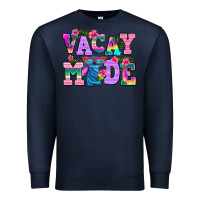 Navy vacay mode Premium Sweatshirt - AdoDesignShop