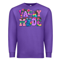 Purple vacay mode Premium Sweatshirt - AdoDesignShop