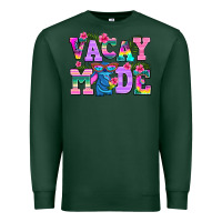 Sports Green vacay mode Premium Sweatshirt - AdoDesignShop