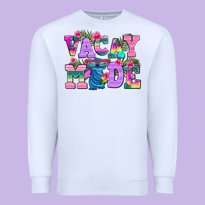 Vacay Mode Premium Sweatshirt Designed By Adodesignshop