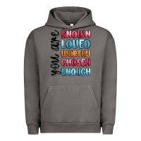 Pigment Tornado you are known loved worthy chosen enough Urban Hoodie - MaliasSmallBusiness