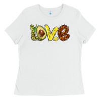 White love avocado Ladies Tee - BarkalooDesign