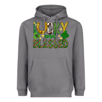 Storm Lucky and blessed st. patricks day Heavyweight Hoodie - Neo Western