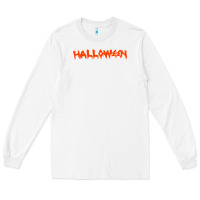 White halloween Long Sleeve Tee - Unal Design