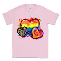 Bubblegum Pink pride hearts Classic Tee - Zillion Design Studio