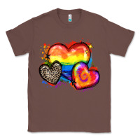 Chestnut pride hearts Classic Tee - Zillion Design Studio