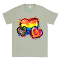 Matcha pride hearts Classic Tee - Zillion Design Studio