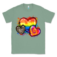 Sage pride hearts Classic Tee - Zillion Design Studio