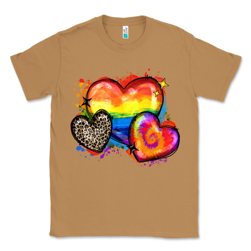 Pride Hearts Classic Tee by Zillion Design Studio | Teevron