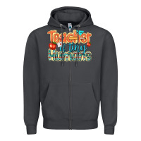 Smoke teacher of tiny humans Zipper Hoodie - texasbilliewilder