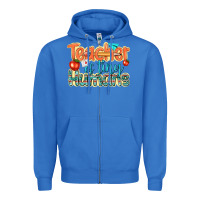 True Royal teacher of tiny humans Zipper Hoodie - texasbilliewilder