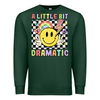 Sports Green a little bit dramatic Premium Sweatshirt - JahusDesignShop