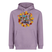 Lavender fall vibes Heavyweight Hoodie - CowhideDigitalArt