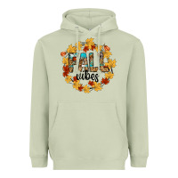 Matcha fall vibes Heavyweight Hoodie - CowhideDigitalArt