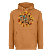 Meerkat fall vibes Heavyweight Hoodie - CowhideDigitalArt
