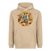 Mushroom fall vibes Heavyweight Hoodie - CowhideDigitalArt