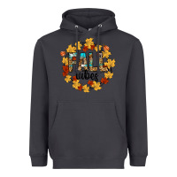 Smoke fall vibes Heavyweight Hoodie - CowhideDigitalArt