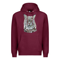 Bobcat Head Premium Hoodie | Teevron