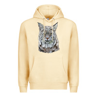 Pina Colada Bobcat Head Premium Hoodie - LillyAllenDesigns