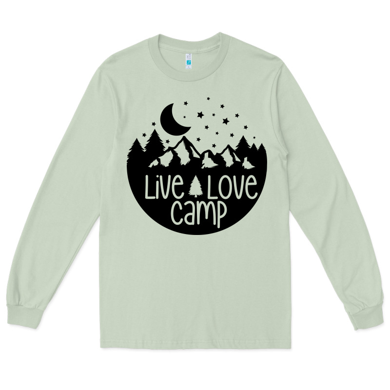 Live Love Camp Long Sleeve Tee by Unal Design | Teevron