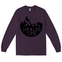 Plum Live Love Camp Long Sleeve Tee - Unal Design