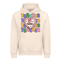 Sandshell teacher and pencil heart Urban Hoodie - MaliasSmallBusiness