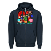 Navy ot occupational therapist Zipper Hoodie - Zillion Design Studio