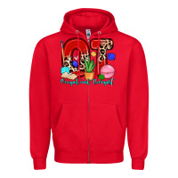 Red ot occupational therapist Zipper Hoodie - Zillion Design Studio