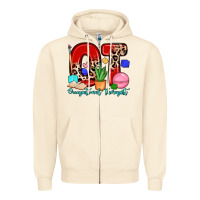 Sandshell ot occupational therapist Zipper Hoodie - Zillion Design Studio