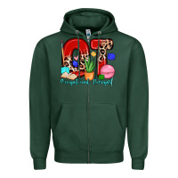 Sports Green ot occupational therapist Zipper Hoodie - Zillion Design Studio