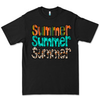 Black summer western Premium Tee - RacoonDesign