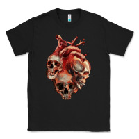 Black Heart Skulls Classic Tee - RanaPortraitStore