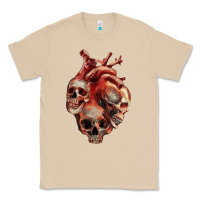 Mushroom Heart Skulls Classic Tee - RanaPortraitStore