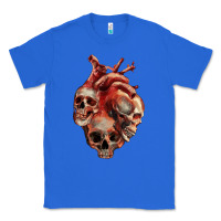 True Royal Heart Skulls Classic Tee - RanaPortraitStore