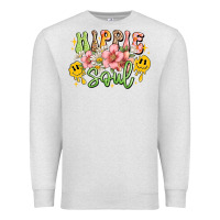 Oatmeal Heather hippie soul Premium Sweatshirt - JahusDesignShop